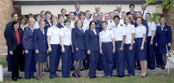 Air Force audiologists and speech pathologists; April 2003
